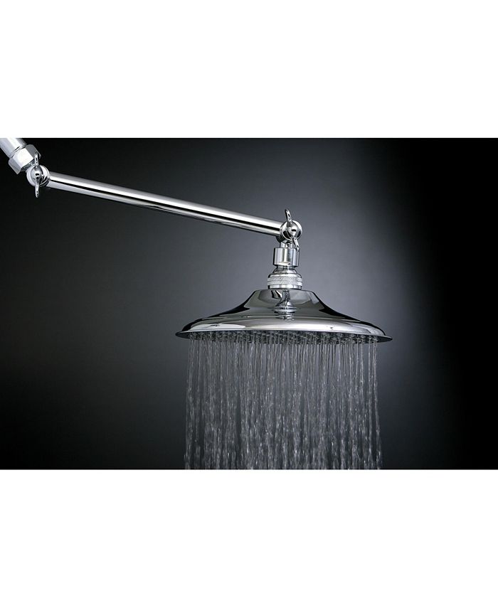 Kingston Brass - Victorian Shower Head With Adjustable Shower Arm in Polished Chrome