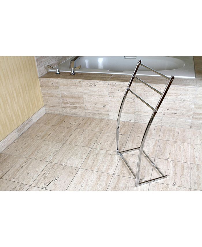 Kingston Brass - Modern Pedestal Steel Construction Towel Rack