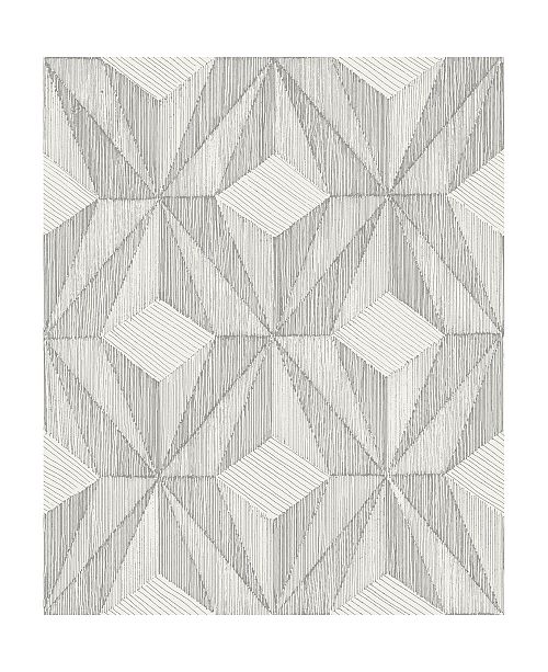 A Street Prints 21 X 396 Paragon Geometric Wallpaper Reviews All Wall Decor Home Decor Macy S