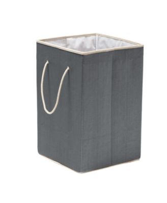 Honey Can Do - Resin Clothes Hamper, Grey