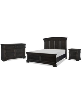 Furniture - Townsend Bedroom , 3-Pc. Set (California King Bed, Nightstand & Dresser)