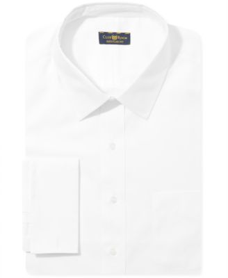 Club Room - Dress Shirt, Estate White Tall Shirt with French Cuff