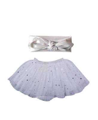 silver tutu baby