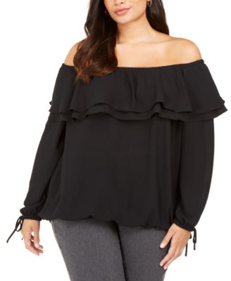 michael kors plus tops