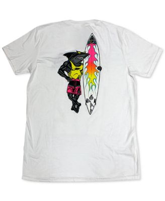 Maui and Sons - Men's Worldwide Sharkman Logo Graphic T-Shirt