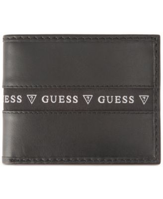 GUESS - Men's RFID Leather Passcase Wallet