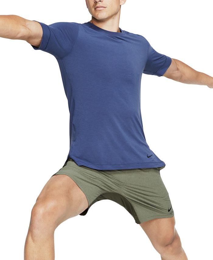mens nike yoga top