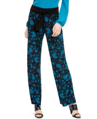 INC International Concepts I.N.C. Printed Wide-Leg Pants, Created