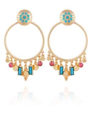 image of Nanette Nanette Lepore Front Facing Hoop Earring
