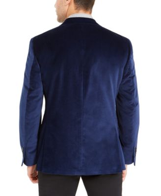 Tallia Men's Blue Velvet Dinner Jacket