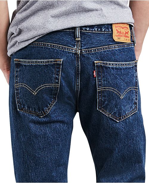 levi's men's 505 regular fit