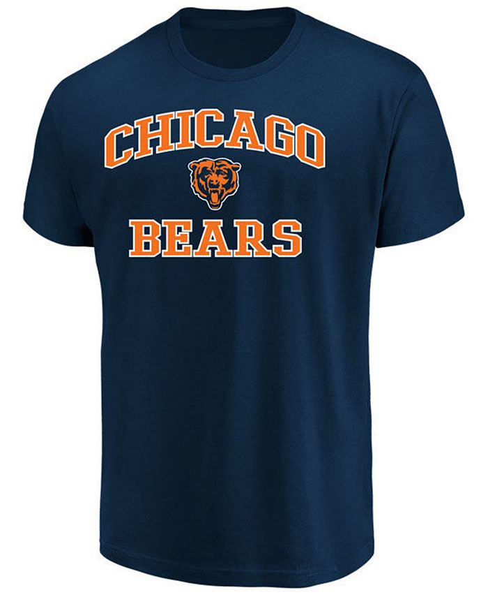 Authentic NFL Apparel Men's Chicago Bears Heart and Soul III T-Shirt ...
