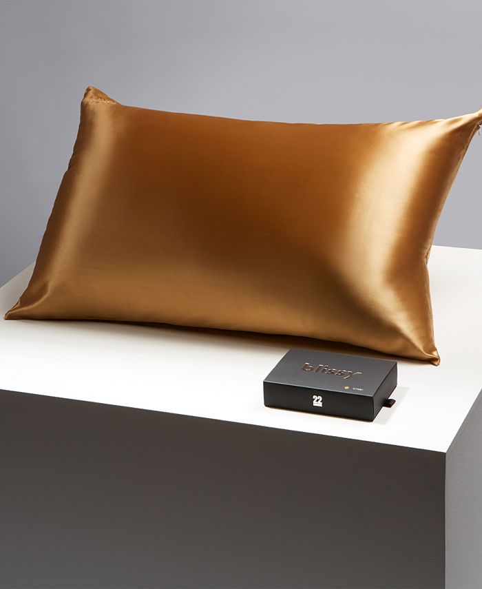 BLISSY 22Momme Silk Pillowcase, Queen & Reviews Sheets & Pillowcases