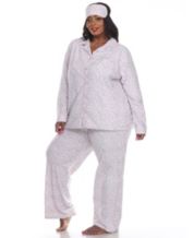 Macys womens plus size pajamas clearance