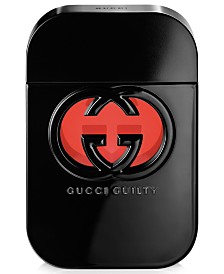 fure tyktflydende Tilstedeværelse Gucci Guilty Black Eau de Toilette, 2.5 oz & Reviews - Perfume - Beauty -  Macy's