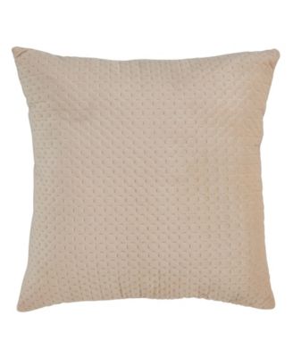 Pinsonic Velvet Decorative Pillow, 18" x 18"