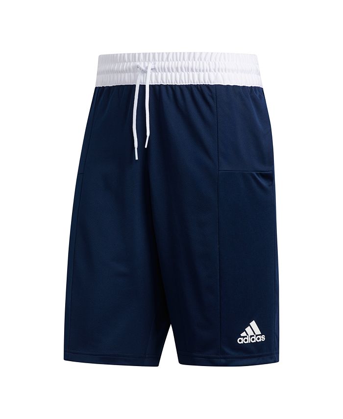 adidas Men's Climalite 3 Stripe Basketball Shorts - Macy's
