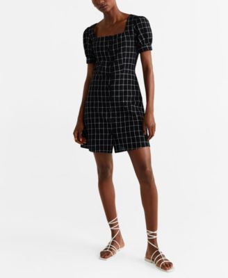 mango striped dress