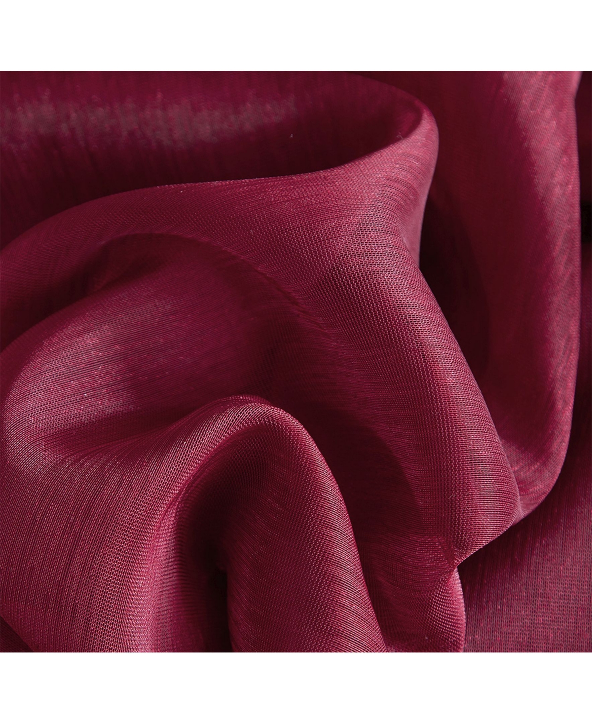 Hlc.me 2 Piece Semi Sheer Voile Window Curtain Drapes Grommet Panels for Bedroom, Living Room & Kids Room