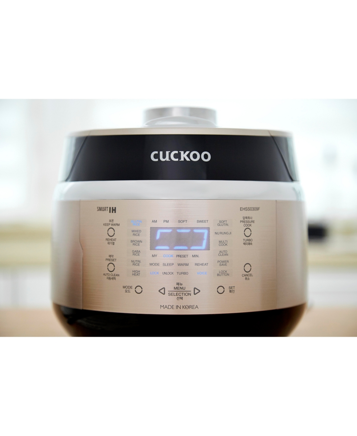 CUCKOO 3-CUP INDUCTION HEATING PRESSURE RICE COOKER 