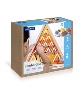 Guidecraft, Inc Guidecraft Jumbo Geo Lacing