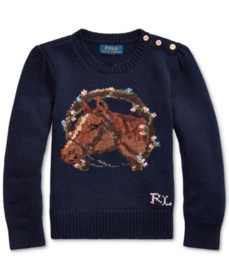 ralph lauren horse sweater