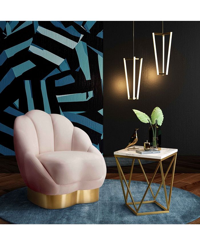 TOV Furniture Bloom Velvet Chair & Reviews Furniture Macy's