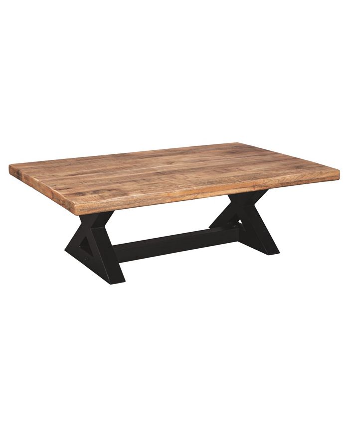 Signature Design By Ashley Ashley Furniture Wesling Coffee Table Macy's
