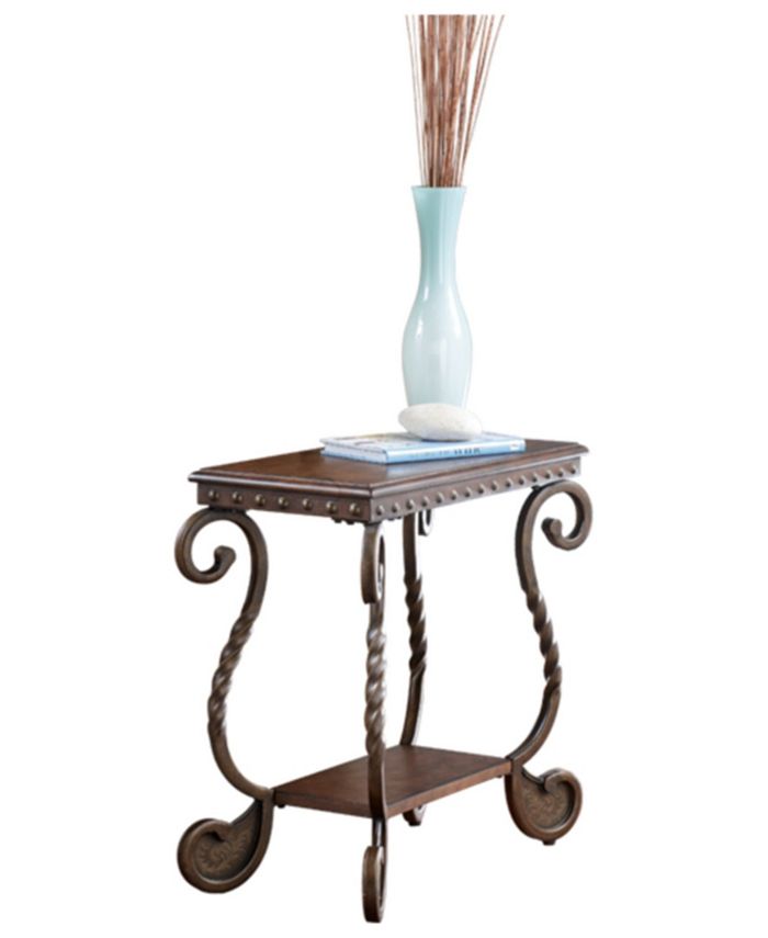 Signature Design By Ashley Rafferty Chair Side End Table - Macy's