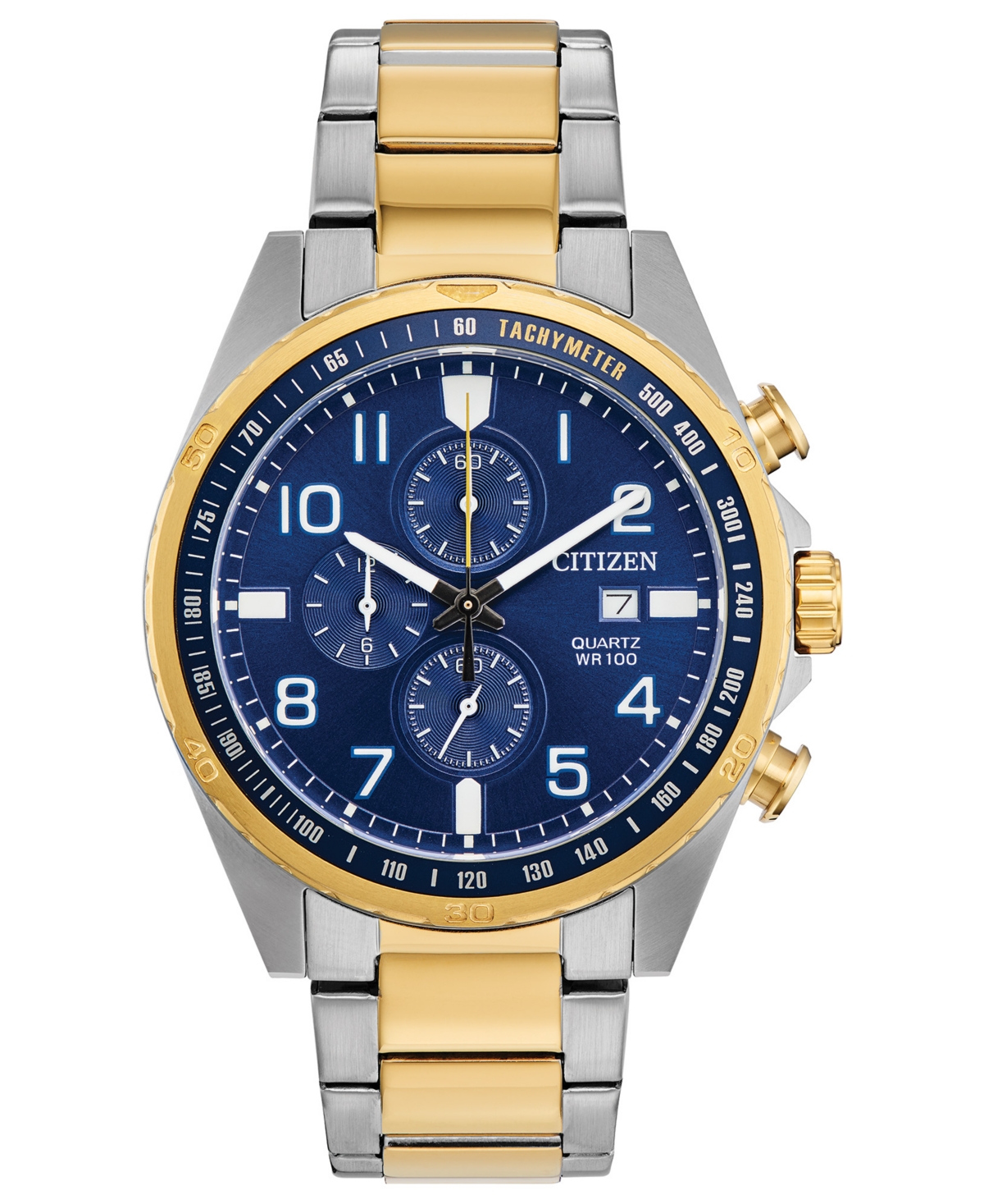 Citizen Men's Chronograph Quartz Two-Tone Stainless Steel