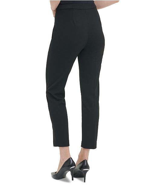 Calvin Klein Slit-Front Pants & Reviews - Pants & Leggings - Women - Macy's
