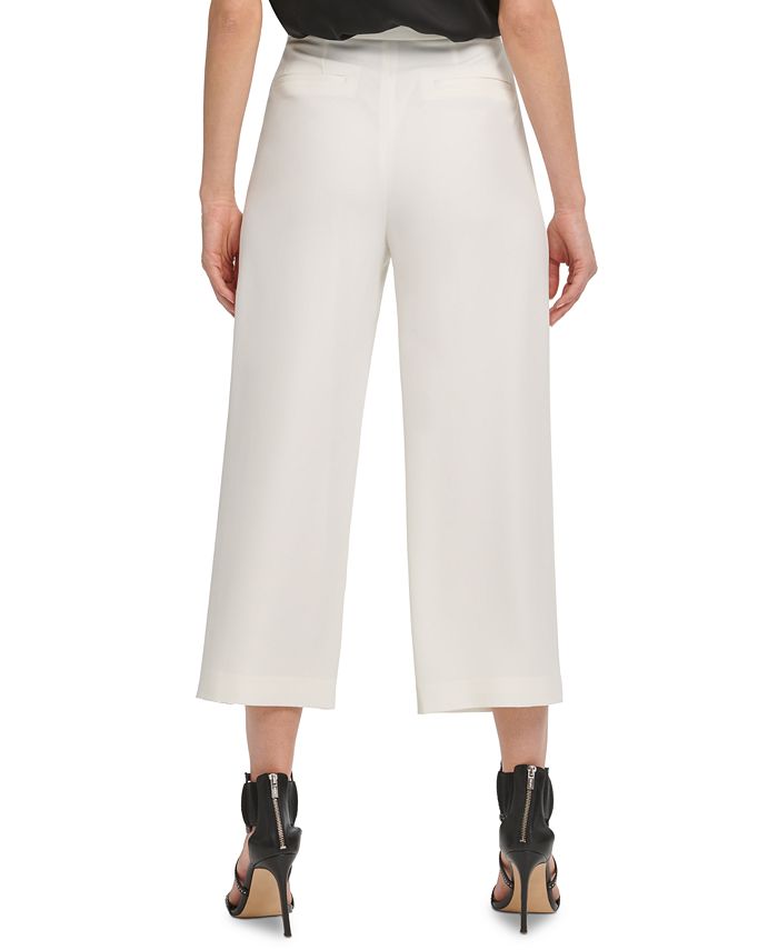 DKNY Cropped Sailor Pants - Macy's