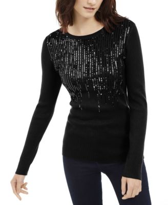 sequined sweaters