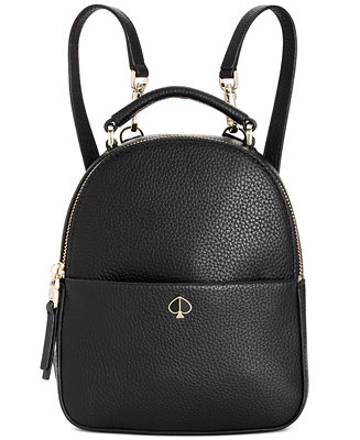 kate spade new york Polly Mini Leather Convertible Backpack - Macy's