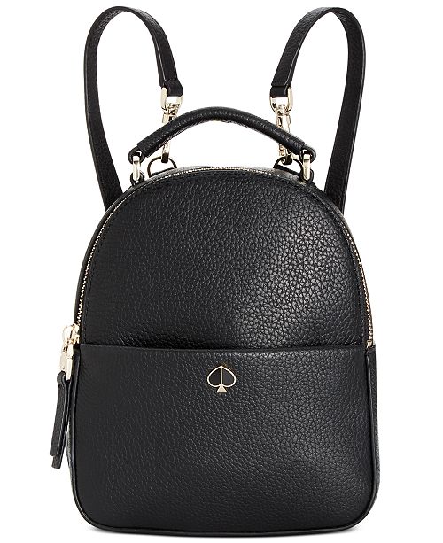 kate spade new york Polly Mini Leather Convertible Backpack & Reviews ...