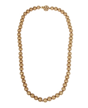 image of Miriam Haskell 10 mm Pearl Strand Necklace