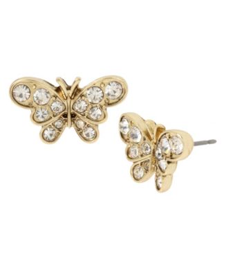 Miriam Haskell Butterfly Stud Earrings - Macy's