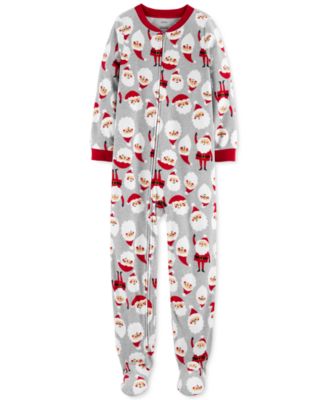 carter's big boy footed pajamas