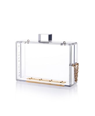 Trendy Transparent Acrylic Clutch