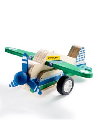 Stanley Jr. Diy Wood Airplane Pull Back Toy Kit