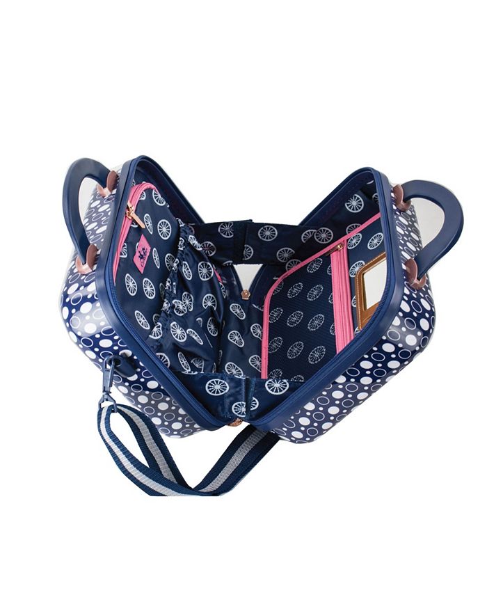 Chariot Dotty 2 Piece 20" CarryOn and Beauty Case Set Macy's