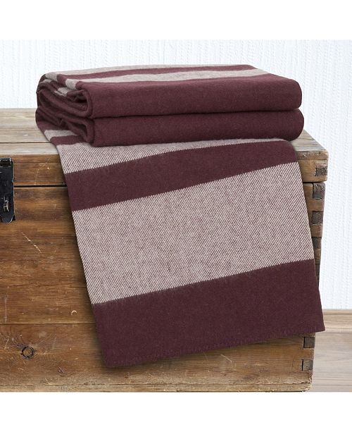 Baldwin Home Australian Wool Twin Blanket & Reviews Blankets & Throws