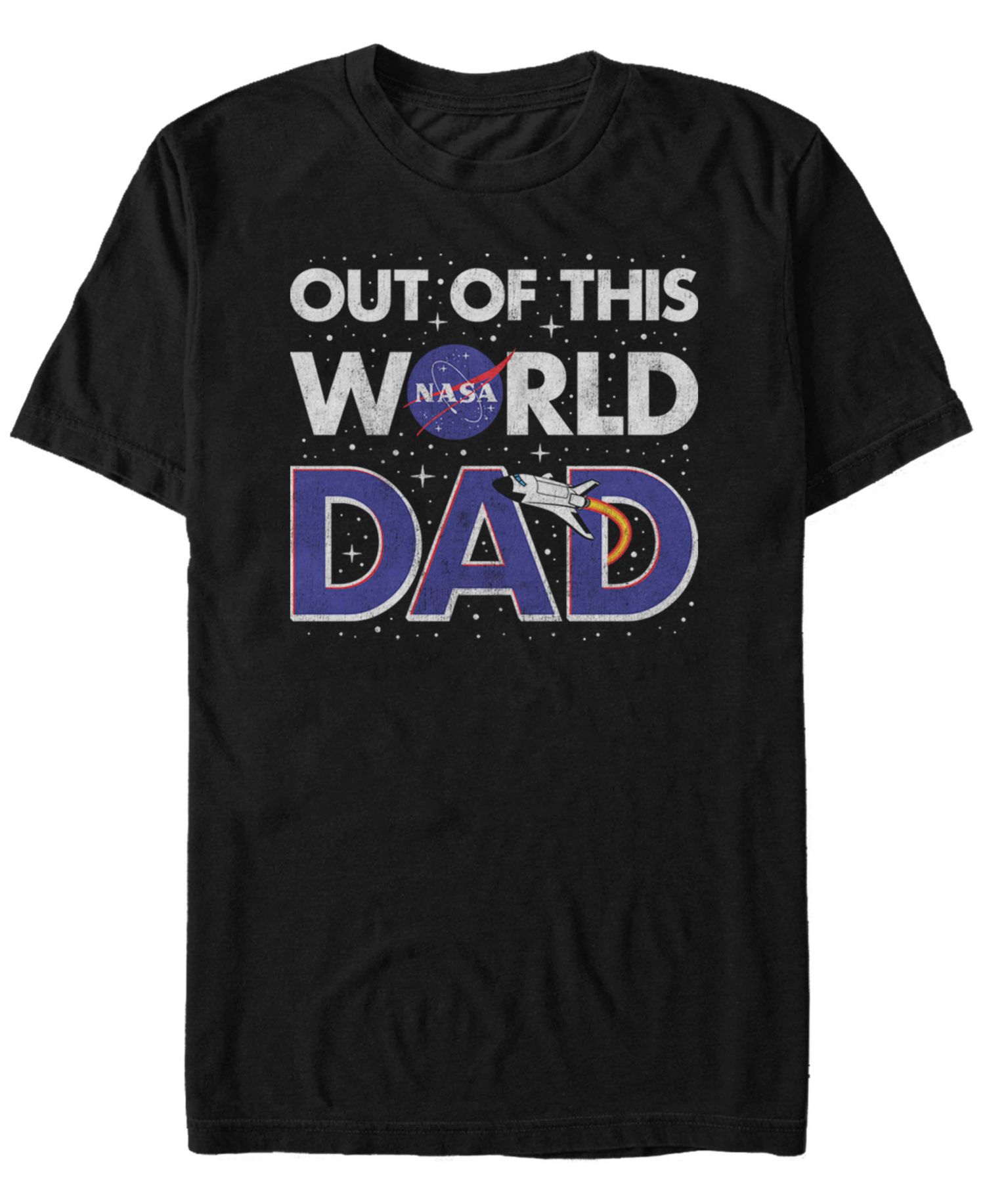 NASA Men's Dad Your Out Of This World Short Sleeve T-Shirt