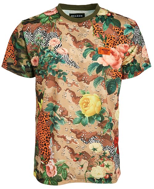 Reason Men S Eclectic Garden T Shirt Reviews T Shirts Men
