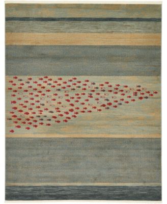 Bayshore Home Ojas Oja1 Light Blue Area Rug Collection