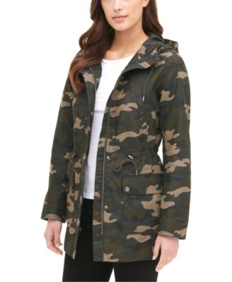 Printed Cotton Hooded Jacket 