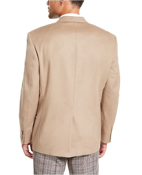 Lauren Ralph Lauren Luxury Wool/Cashmere-Blend Classic-Fit ...
