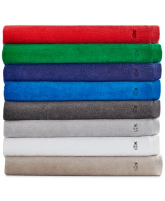 lacoste towels clearance
