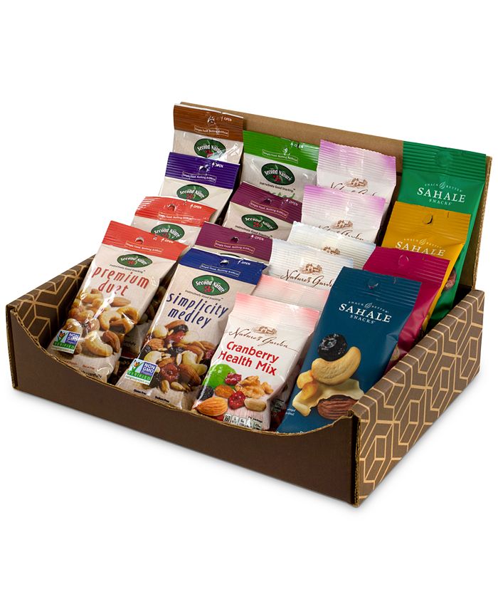 SnackBoxPros - 18-Pc. Healthy Mixed Nuts Box