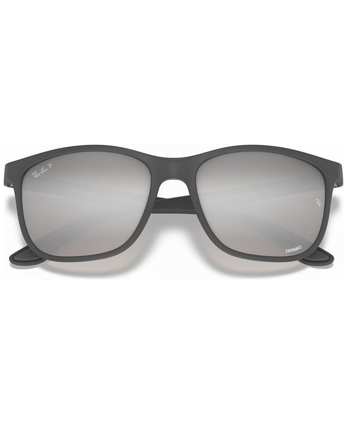 RayBan CHROMANCE Polarized Sunglasses, RB4330CH 56 Macy's